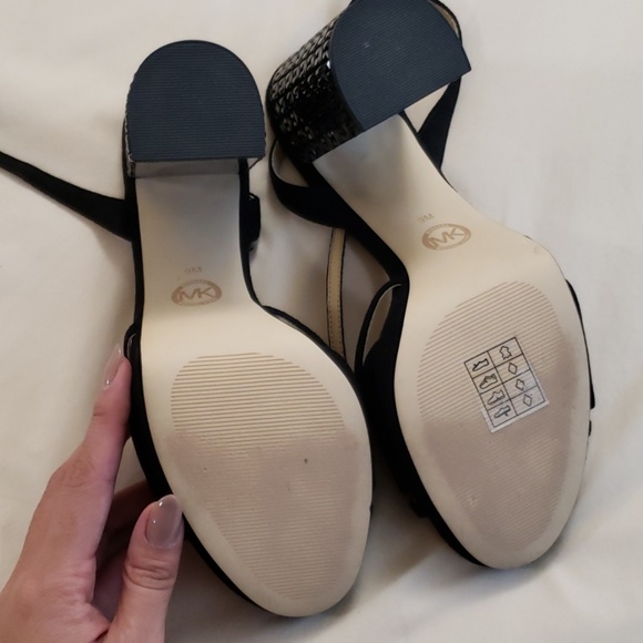 Michael Kors black open-toe heel - Picture 4 of 5